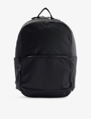 Lululemon Mens Black/graphite Grey Everywhere Shell Backpack In Black