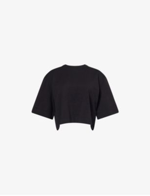 CANADA GOOSE - Addison Cropped Cotton-Jersey T-shirt | Selfridges.com
