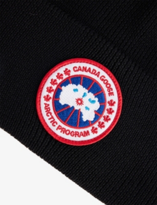 CANADA GOOSE: Arctic Toque Ribbed Wool Beanie