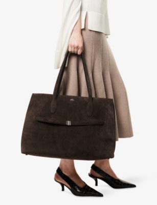 Totême Toteme Lounge Shopper Bag In Brown