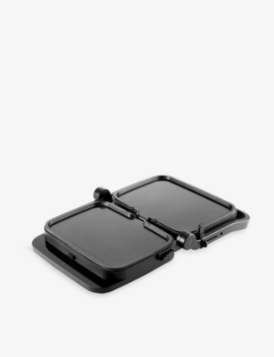 ZWILLING J.A HENCKELS: Enfinigy Contact Aluminium Grill Set Of Two Teppanyaki Plates 25.5 x 34.5cm