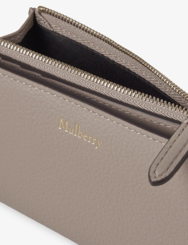 Continental Bifold Zipped Leather Wallet