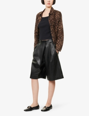 LEVIS: Essential Square-Neck Ribbed Cotton Top