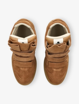 ISABEL MARANT: IM3 High-Top Suede Wedge Trainers