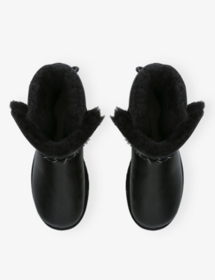 Ugg Rope Detail Boot In Black