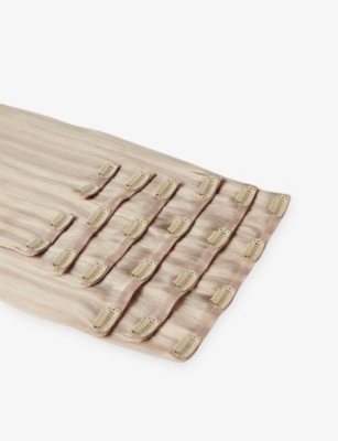 Beauty Works Iced Blonde  X Huda Barely There® Clip-in Extensions 18'