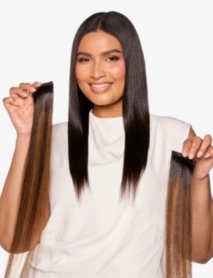 Beauty Works Iced Blonde  X Huda Barely There® Mix & Match Mini Extensions 18'