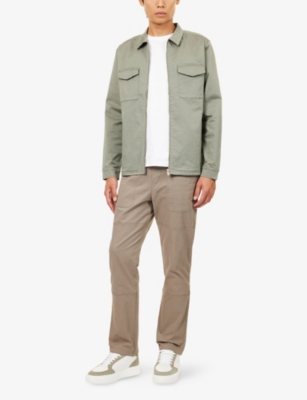 ARNE: Tailored Cotton Cargo Jacket