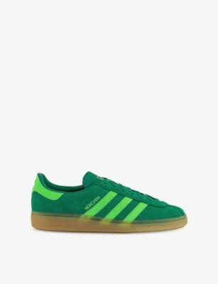 ADIDAS: Muenchen Suede Low-Top Trainers