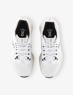 On Womens White F Cloudsurfer Max Woven Low-top Trainers Eur 37.5 / 4.5 Uk