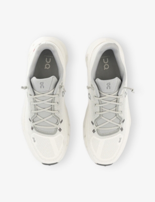 On Mens Glacier Ice Cloudtilt Cushied-sole Woven Low-top Trainers Eur 43 / 9 Uk