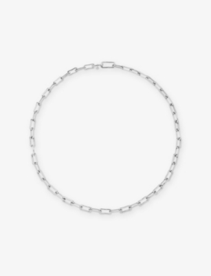 MONICA VINADER: Alta Mini Sterling-Silver Chain Necklace