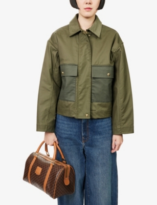 RESELFRIDGES: Pre-Loved Celine Boston Canvas Top-Handle Bag