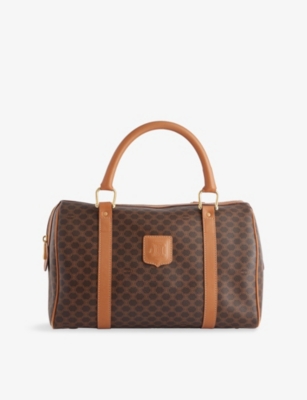 RESELFRIDGES: Pre-Loved Celine Boston Canvas Top-Handle Bag