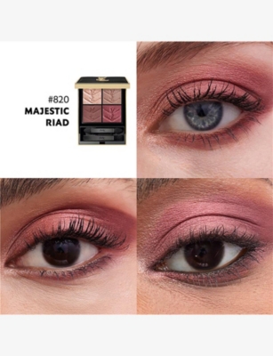 Saint Laurent Majestic Riad Couture Mini Clutch Eyeshadow Palette 4g In Purple