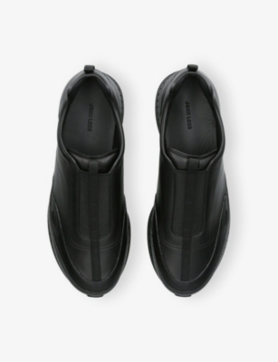 JOHN LOBB: Stream Elastic Leather Trainers