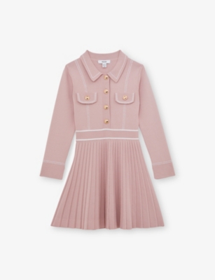 REISS: Sapna Stripe Knitted Dress 9-13 Years