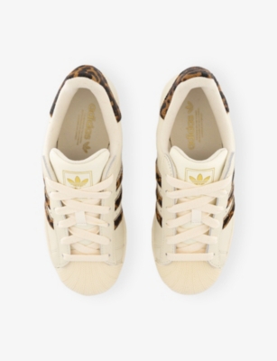 ADIDAS: Superstar II Woven Trainers