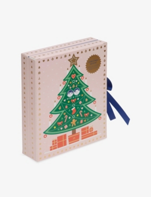 Mimi & Lula Kids' Ti Christmas Tree Advent Calendar In Green