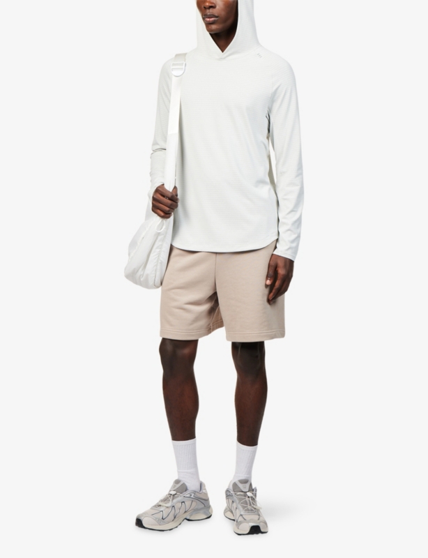 License To Train Hoodie Classic-Fit Stretch-Woven Hoody