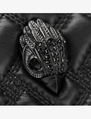 KURT GEIGER LONDON: Kensington Boston Leather Handbag