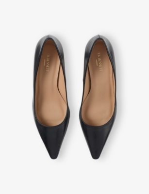 LK BENNETT: Avalina Patent-Leather Courts