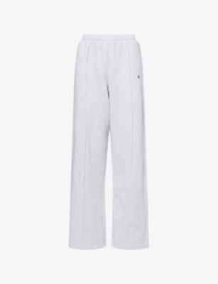 4TH & RECKLESS: Fergie Logo-Embroidered Cotton Jogging Bottoms