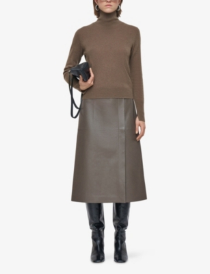 JOSEPH: Light Pure Cashmere High Neck Jumper