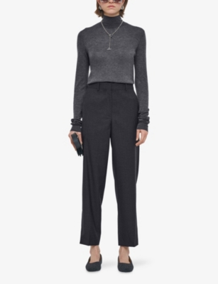 JOSEPH: Trina Straight-Leg Wool Trousers