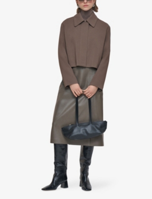 JOSEPH: Bonnat Zip-Up Woven Jacket