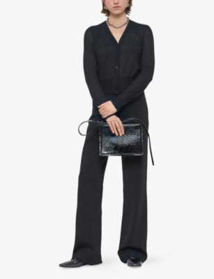 JOSEPH: Cashair V-Neck Cashmere Cardigan