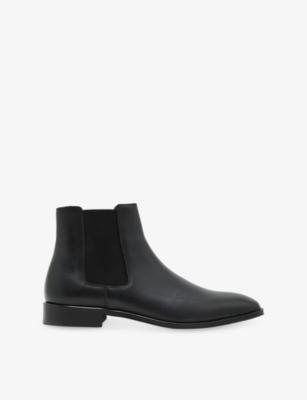 REISS: Elba Leather Chelsea Boots