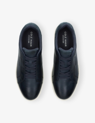COLE HAAN: GrandPrø Luxe Slip-On Leather Trainers