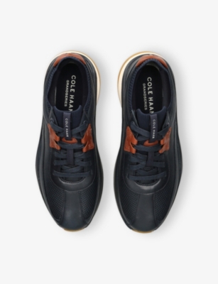 COLE HAAN: GrandPrø All-Day Leather Running Trainers