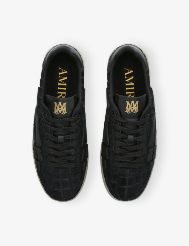 Pacific Bones Leather and Suede Trainers