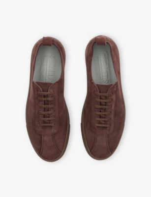 GRENSON: Sneaker 1 U Suede Low-Top Trainers