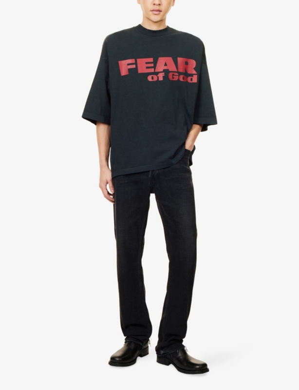 Fear Is Gone Relaxed-Fit Cotton-Jersey T-Shirt