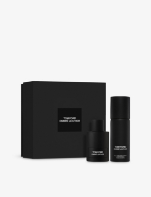 Tom Ford Mens Ombre Leather Eau De Parfum Set