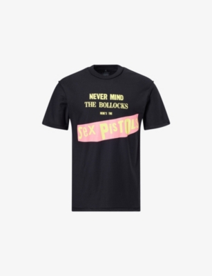 SUMMER OF SOUND: Sex Pistols Never Mind Graphic-Print Cotton T-Shirt