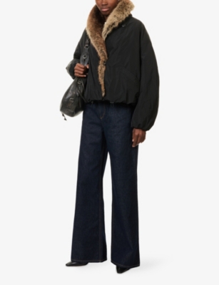 ISABEL MARANT: Charone Cropped Woven Parka