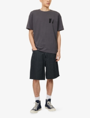 The Bbc Mens Grey Bbc X Summer Of Sound Printed Cotton-jersey T-shirt In Gray