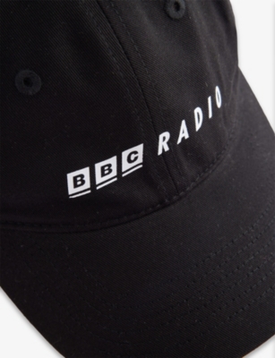 The Bbc Mens Black Bbc X Summer Of Sound Radio Cotton Baseball Cap In Black