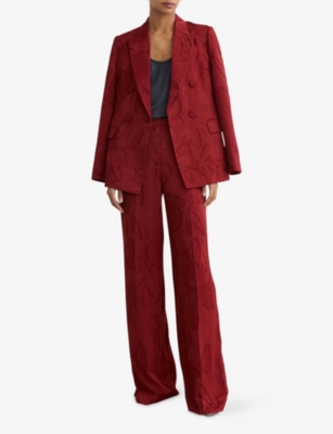 REISS: Reiss x Atelier Ottelie Jacquard Woven Trousers