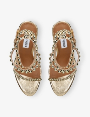 Steve Madden Women's Teena Embellished High-heel Dress Sandals In Multi