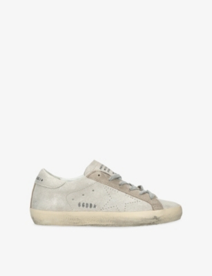 Golden Goose Suede Super Star Sneakers In Multi