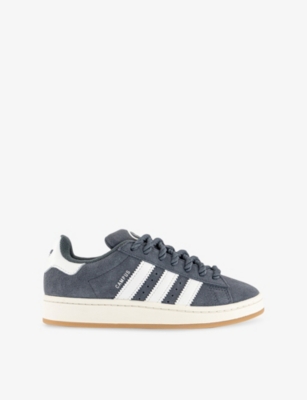 Adidas Originals Womens Onix White Gum Campus 00s Suede Trainers Eur 38.5 / 5.5 Uk In Animal Print