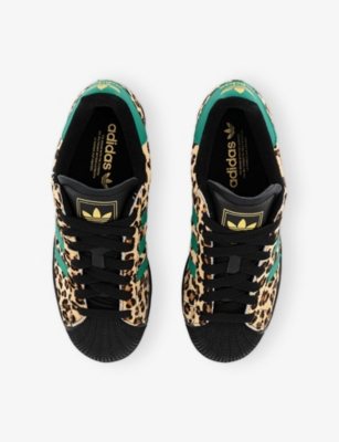 ADIDAS: Superstar II Leather Trainers