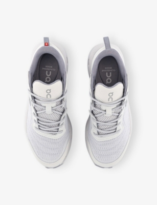 On Purple Cloudze Mo Sneakers In White
