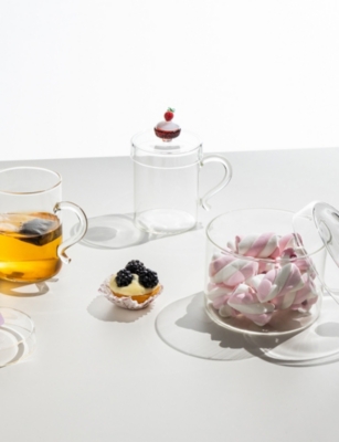 Ichendorf Multicolor Patisserie Charlotte With Raspberry Borosilicate-glass Box In Multi