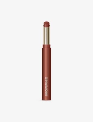 Morphe Suede Lip Filter Hydroplump Matte Lipstick 2.3g In Brown